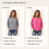 50% OFF TODAY | FadeEase™ - Vintage Washed Sweatshirt