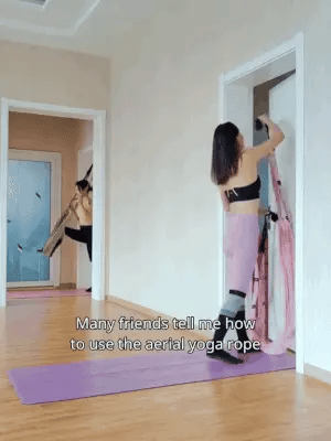 50% OFF TODAY  AeroStretch™ - Aerial Yoga Rope