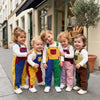 50% OFF TODAY | RetroTots™ - Toddler's Corduroy Overalls