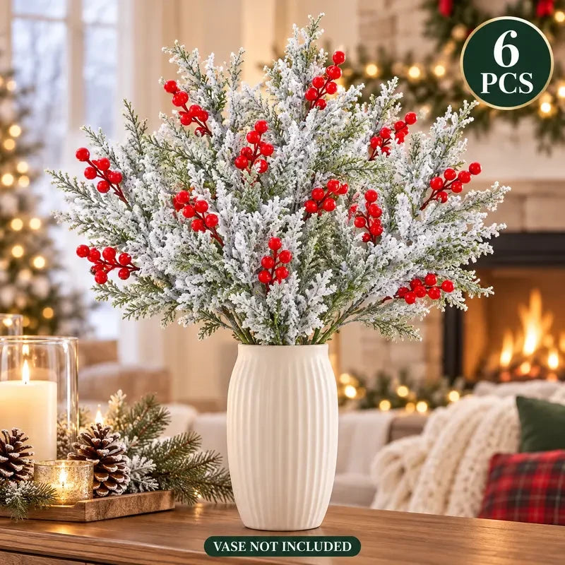 6+6 FREE TODAY | PineFrost™ - Christmas Pine-Cedar Stems