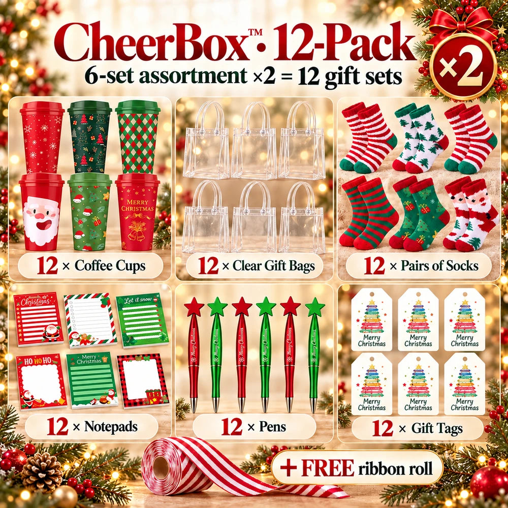 50% OFF TODAY | CheerBox™ - Holiday Gift Set