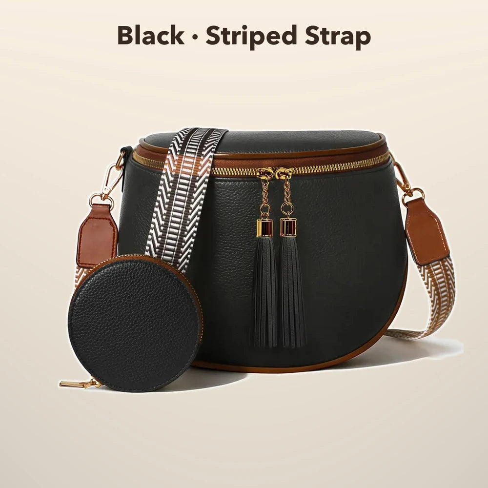 50% OFF TODAY | TasselSwing™ - Leather Saddle Bag