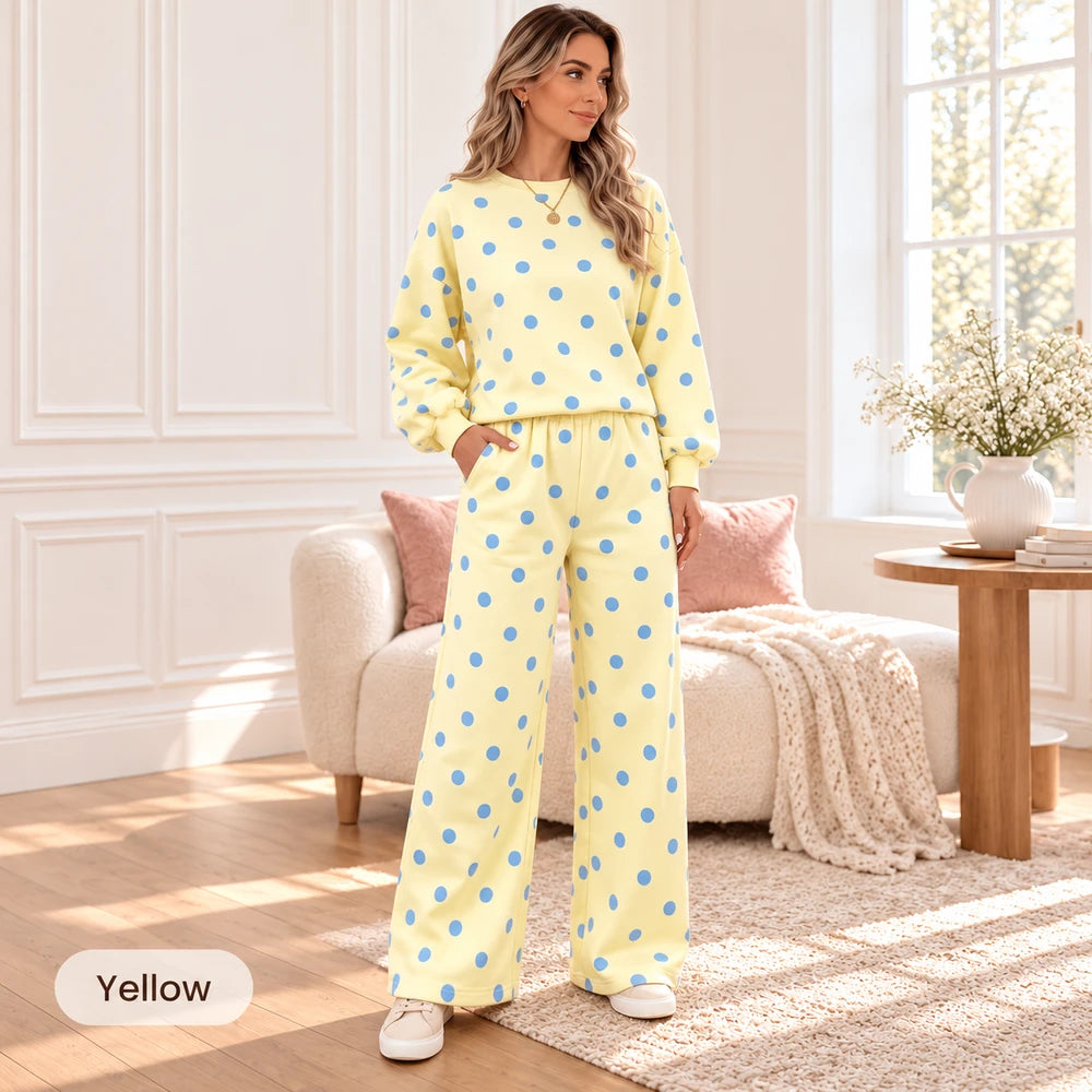 50% OFF TODAY | DotLounge™ - Polka Dot Lounge Set