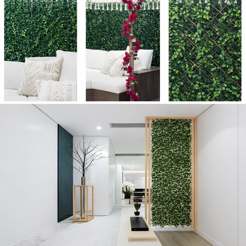 Interior plant wall uses