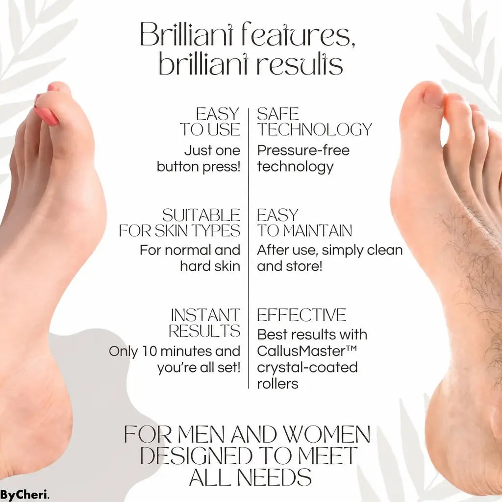 CallusMaster™ Electric Callus Remover for Foot Care | Nestilia