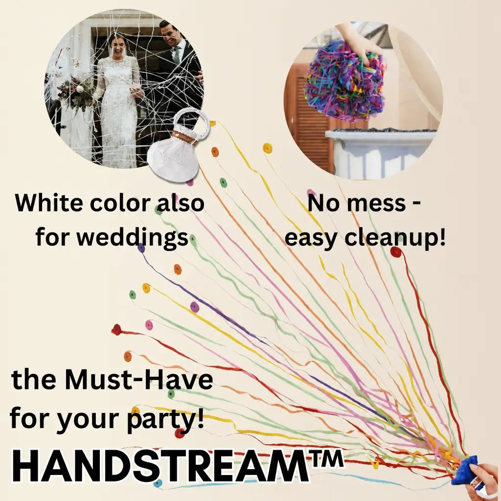 HandStream™ | Celebrate Without the Mess | 50% OFF TODAY - Nestilia