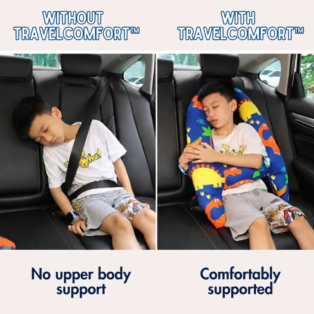 TravelComfort™ with vs without support