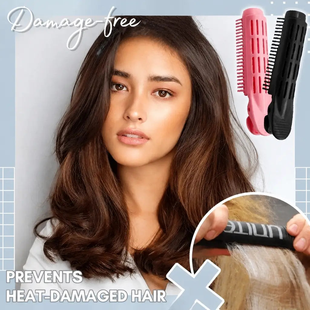 Damage-free prevents heat-damaged hair