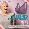 ComfyBra designed for seniors buy 1 get 3