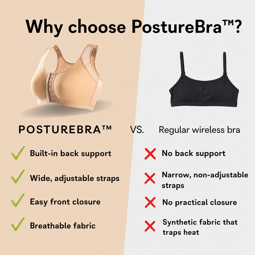 1 + 2 FREE TODAY | PostureBra™ - Better posture, goodbye back pain!