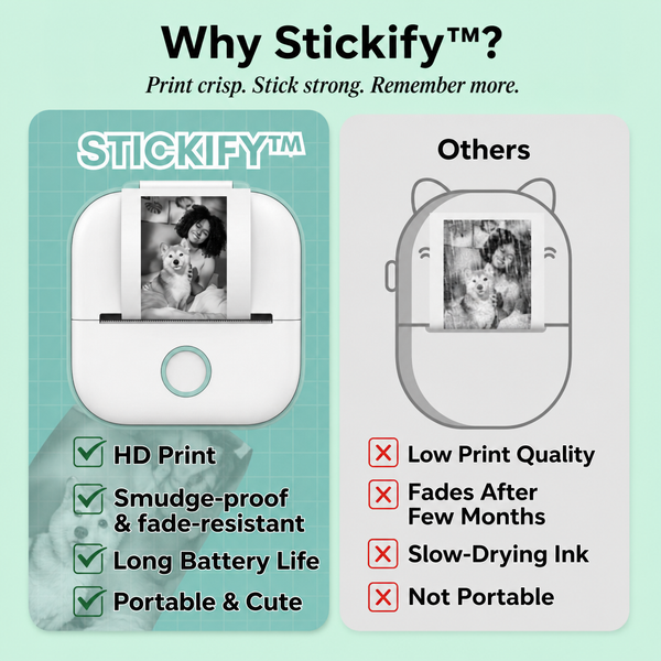 60% OFF TODAY  Stickify™ - Print directly from your phone!