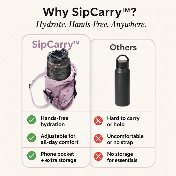 1 + 1 FREE TODAY  SipCarry™ - Water Bottle Bag