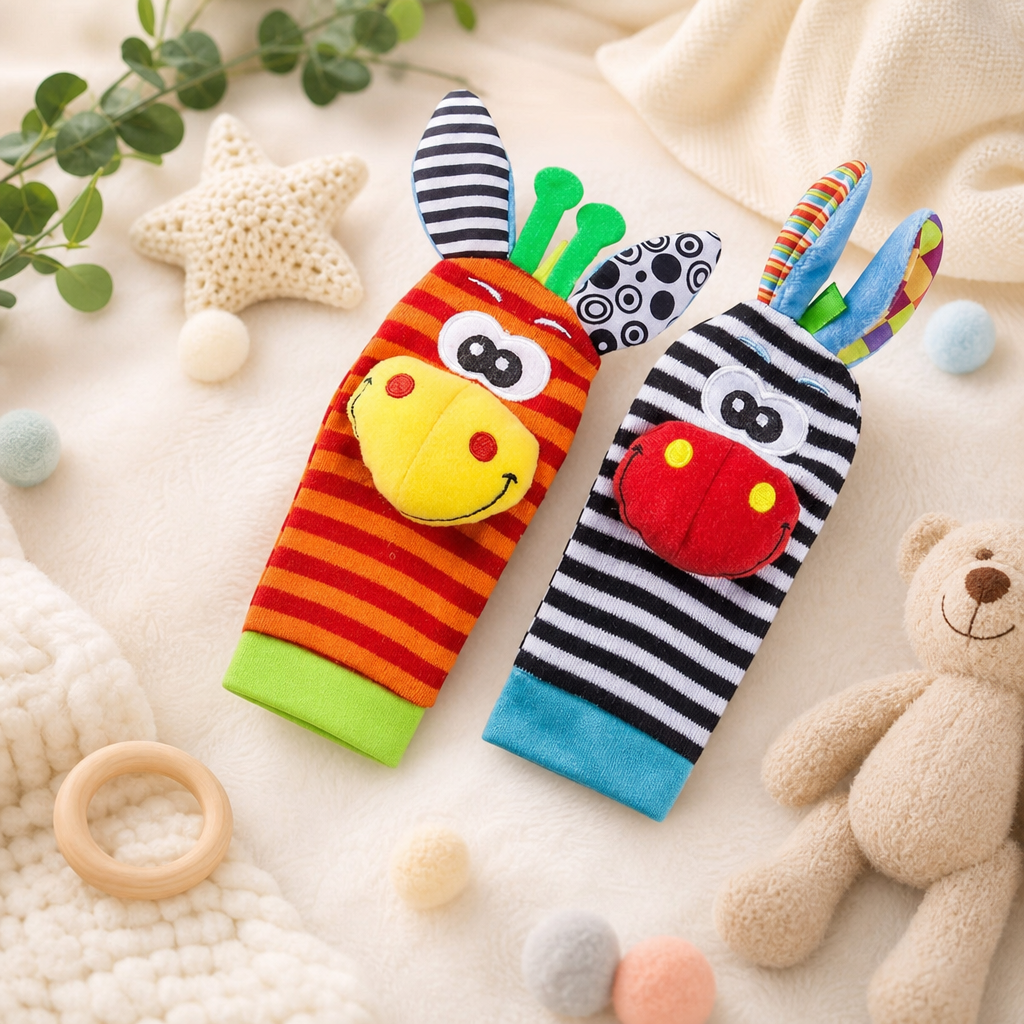 50% OFF TODAY | RattlePals™ - Baby Rattle Set