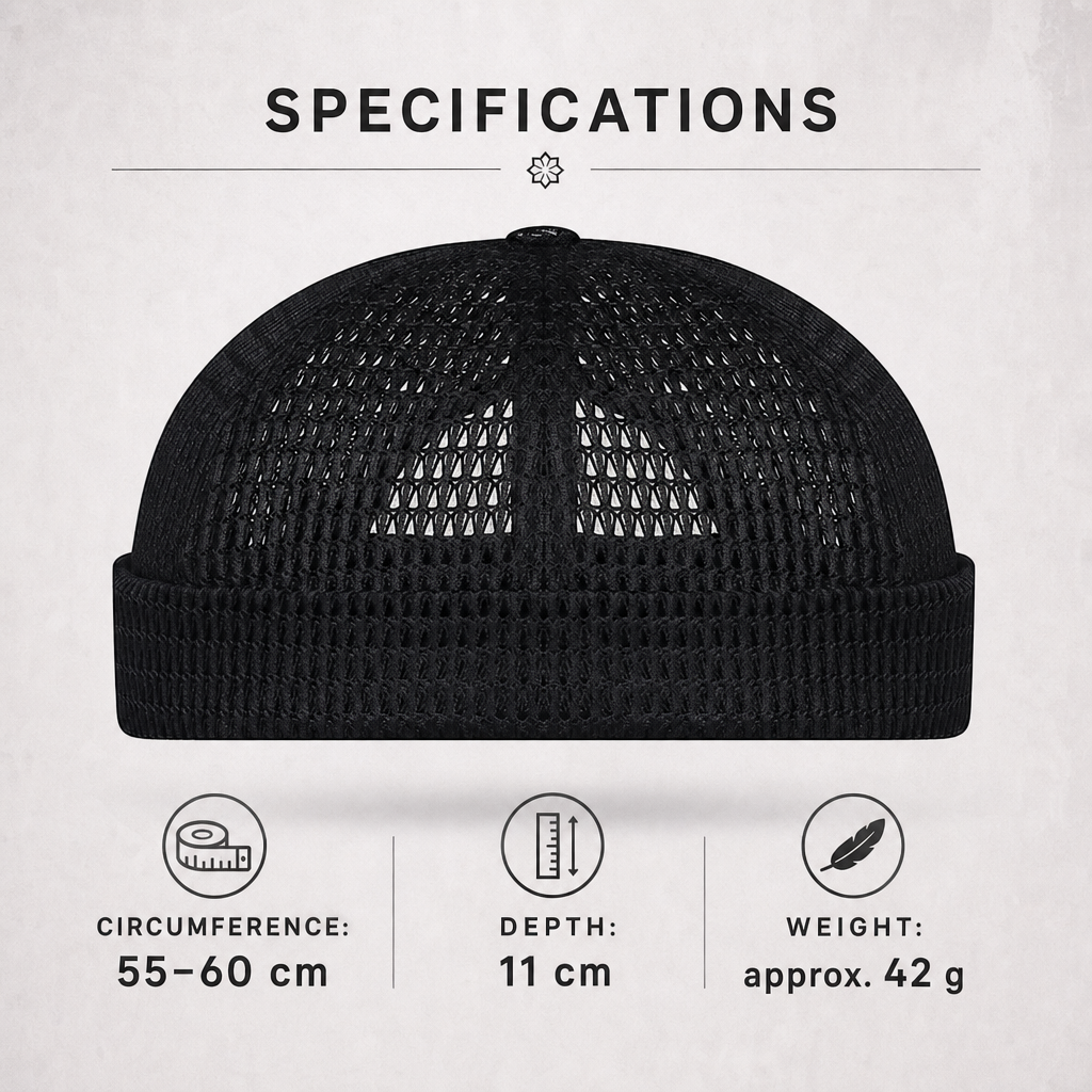 50% OFF TODAY | BreezeCap™ - Mesh Brimless Hat