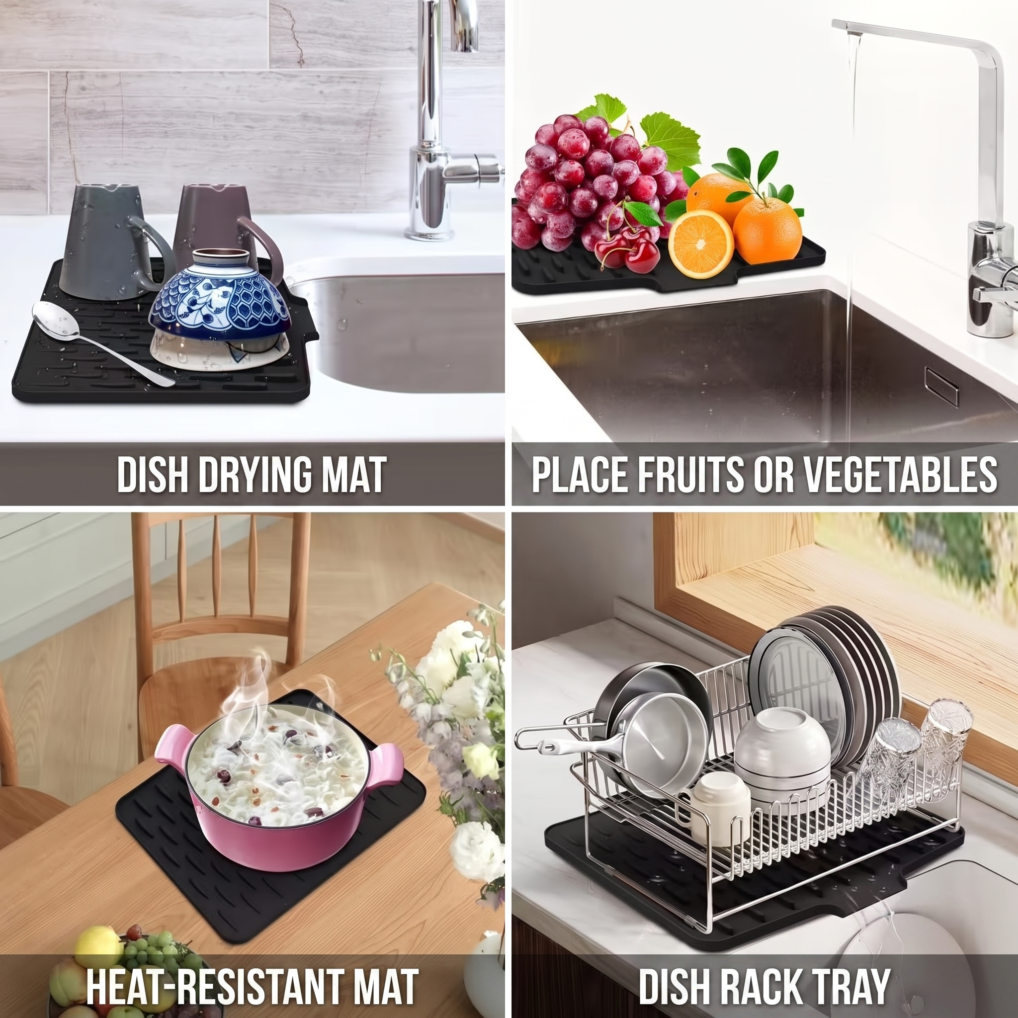 1+1 FREE TODAY | DripDock™ - Dish Drying Mat