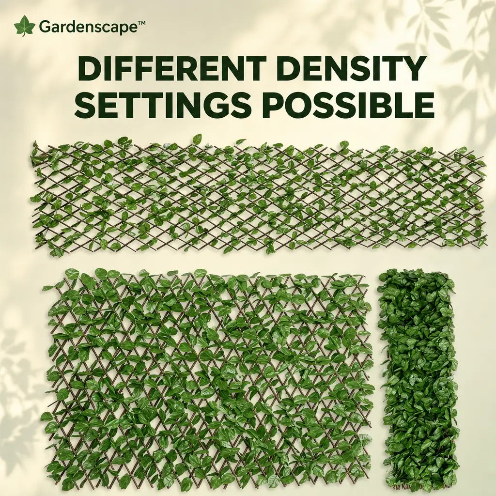 Gardenscape different density settings possible