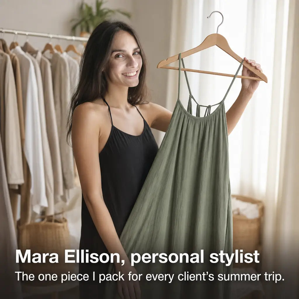 Mara Ellison, personal stylist, recommends the Vivian dress