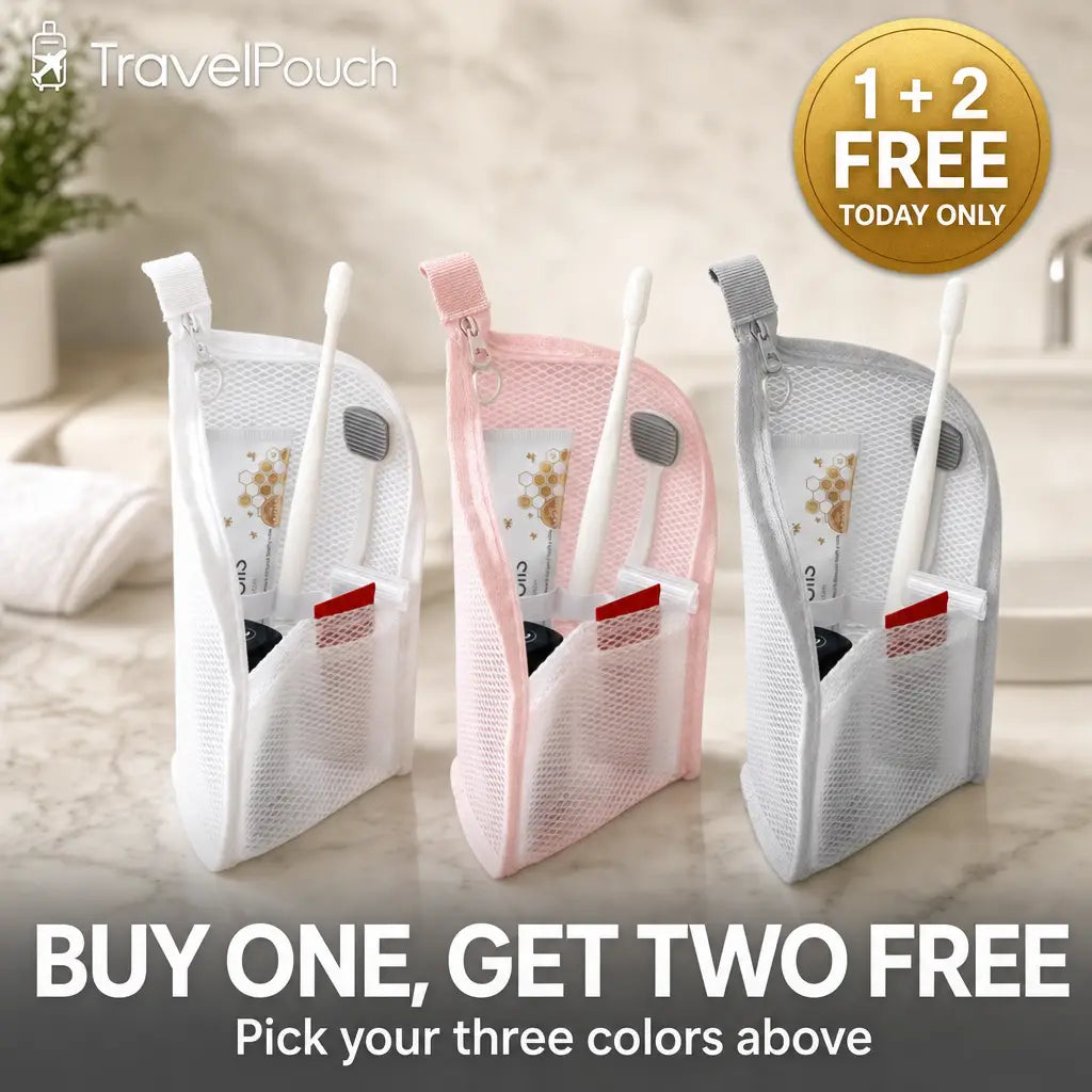Buy one get two free: three TravelPouch organizers, today only