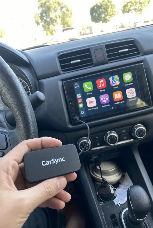 CarSync customer photo in car