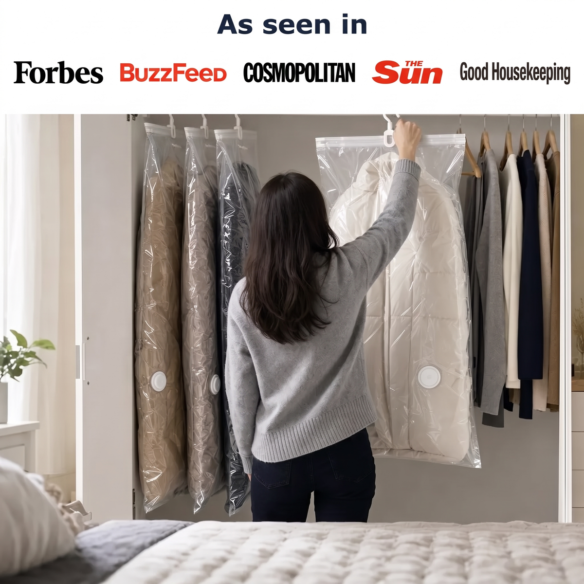 SupremeStorage as seen in Forbes, BuzzFeed, Cosmopolitan, The Sun, Good Housekeeping
