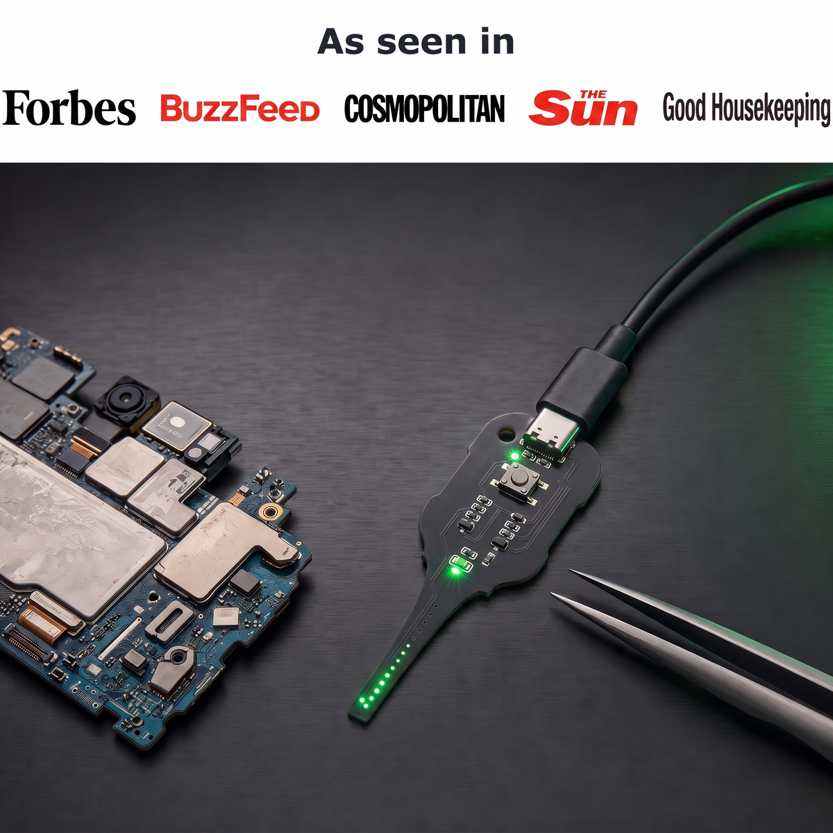 CircuitSense™ as seen in Forbes, BuzzFeed, Cosmopolitan, The Sun, Good Housekeeping