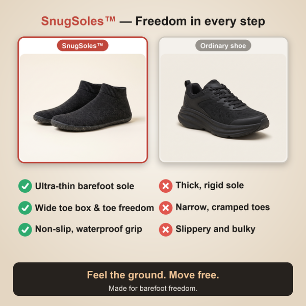 50% OFF TODAY  SnugSoles™ - Sock-Shoes for Women and Men