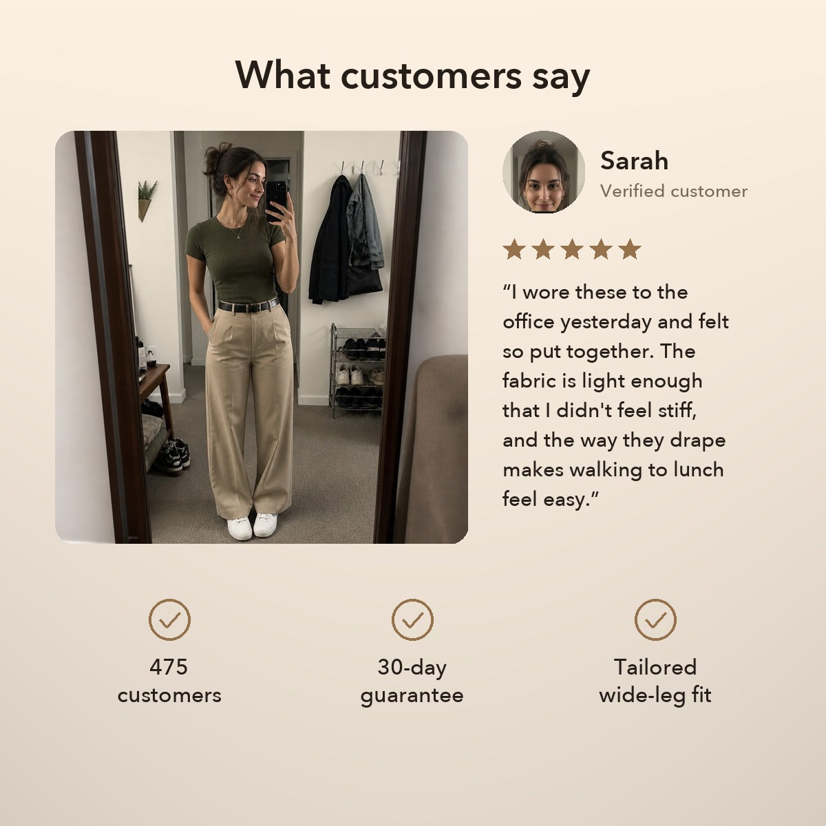 50% OFF TODAY | DrapeEase™ - Business Casual Drape Trousers