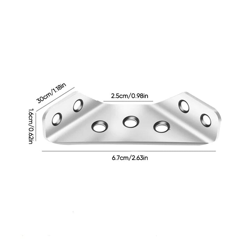 5+5 FREE TODAY | CornerFix™ - Heavy-Duty Stainless Steel Corner Brackets