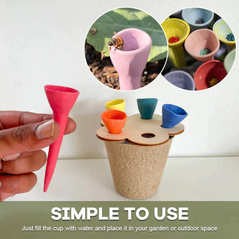 50% OFF TODAY | BeeQuench™ - Set of 5 Bee Insect Drinking Cups