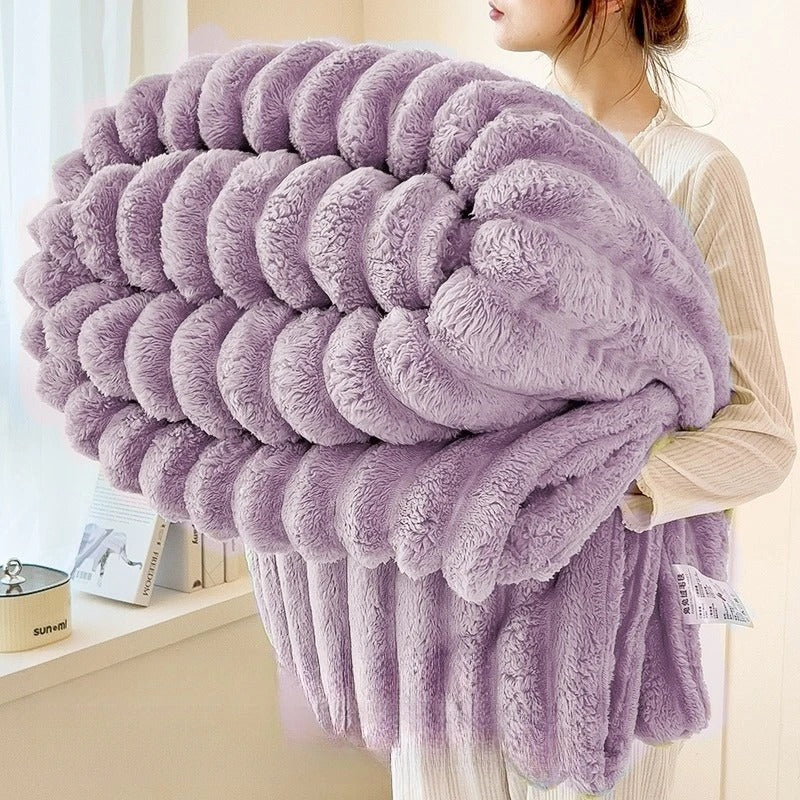 50% OFF TODAY | FluffyWrap™ | Cozy Bed Cover Plush Blanket