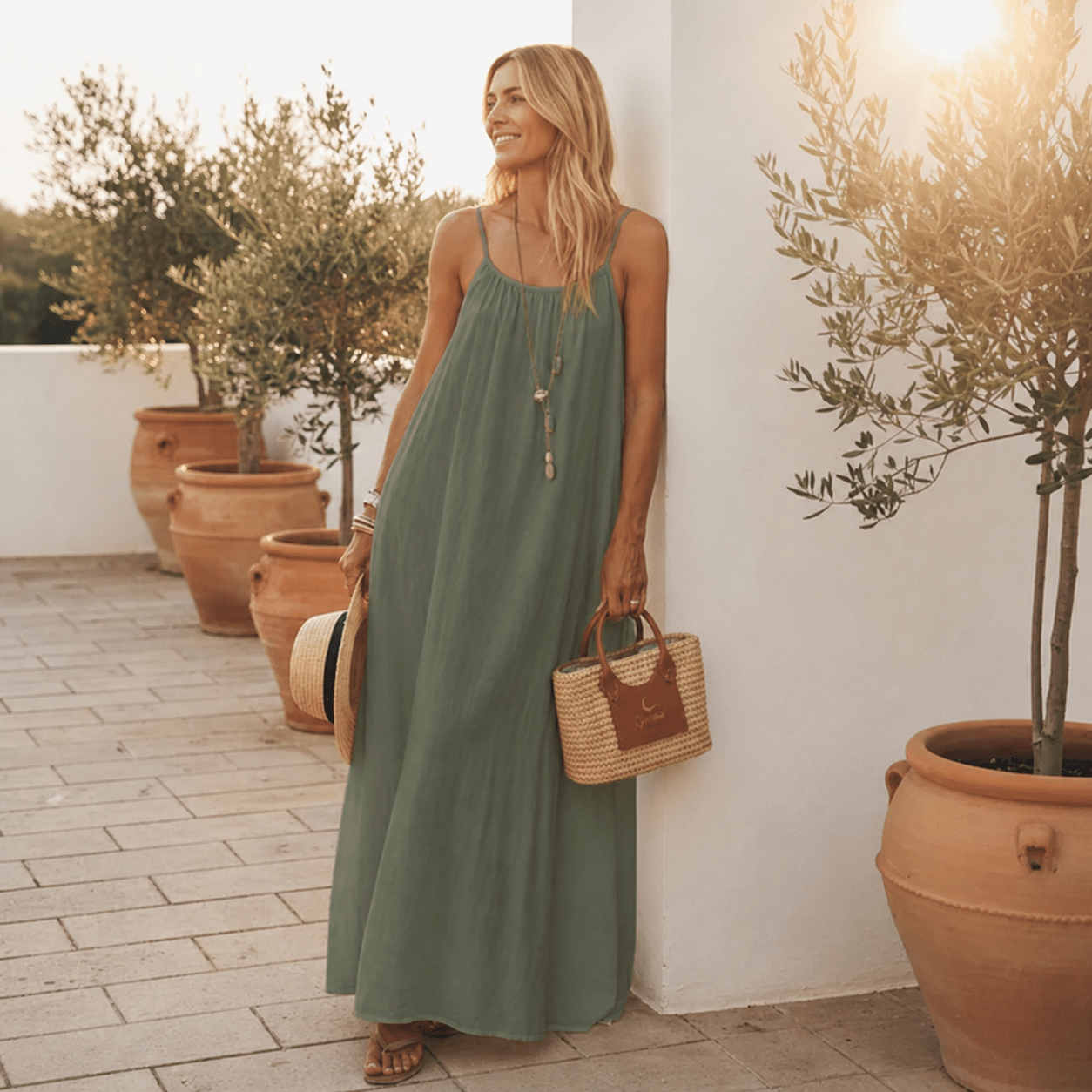 50% OFF TODAY | Vivian™ - The backless maxi that never clings!