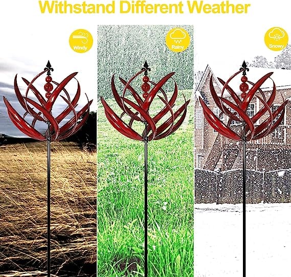 50% OFF TODAY | LotusSpinner™ - Experience the splendor of the lotus weather vane