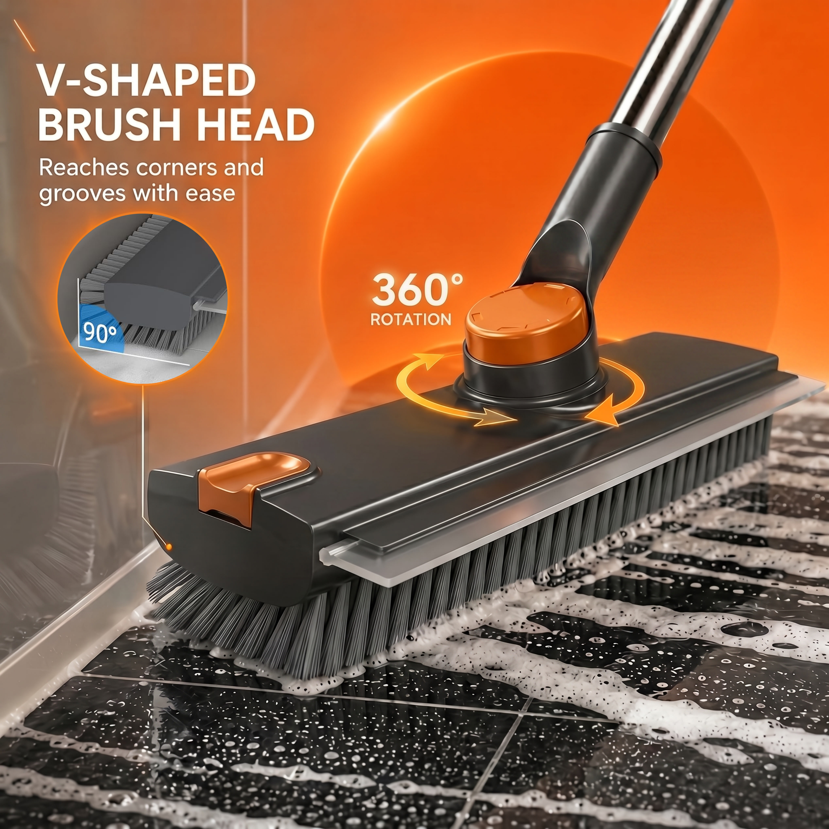50% OFF TODAY | PowerScrub™ - Floor Brush