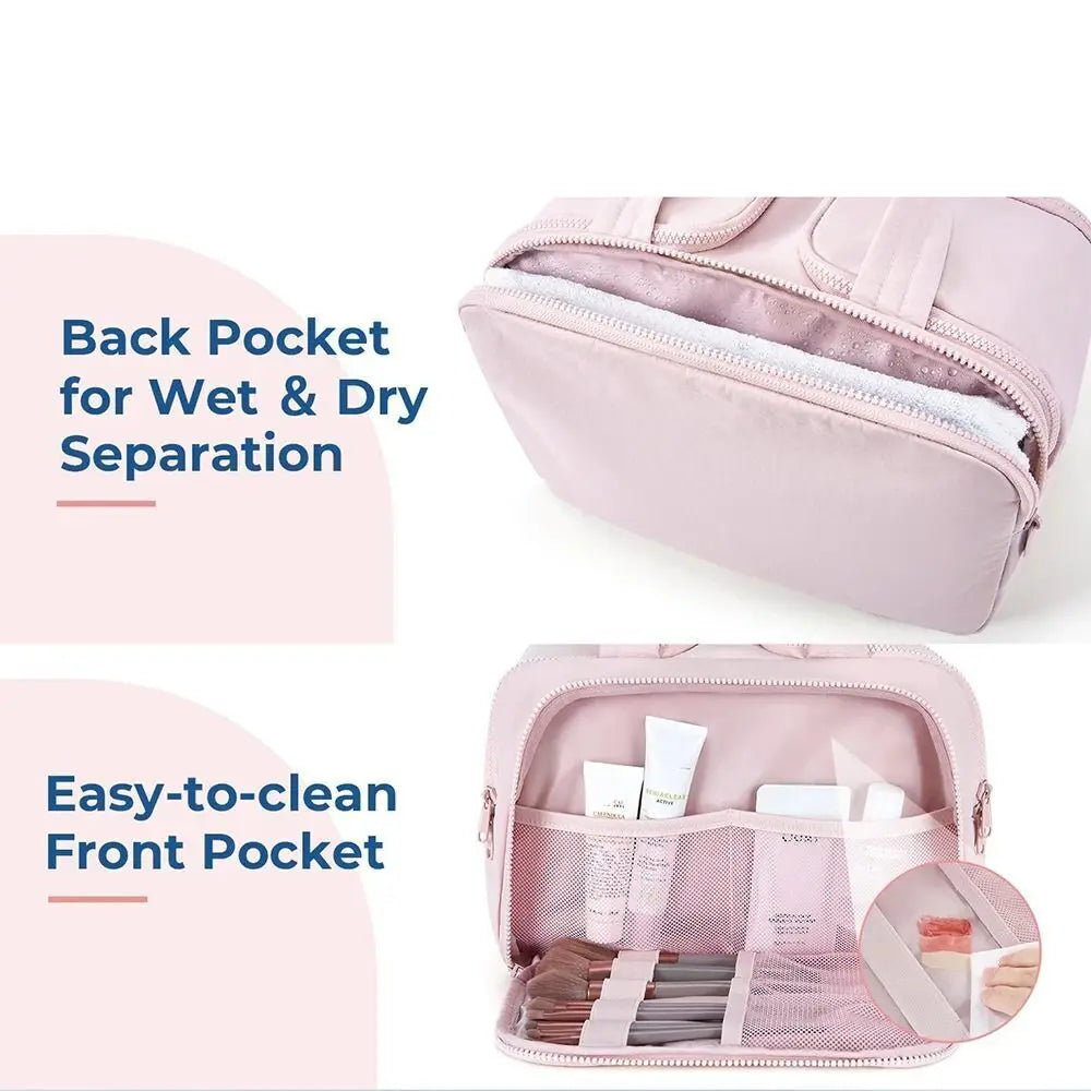 50% OFF TODAY | PuffPack™ | Designed to Keep Toiletries Upright and Within Reach!