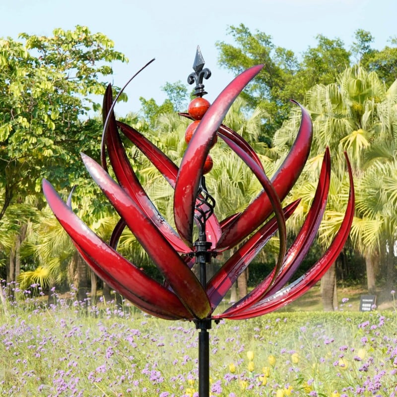 50% OFF TODAY | LotusSpinner™ - Experience the splendor of the lotus weather vane
