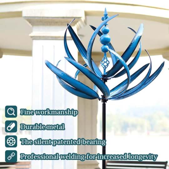 50% OFF TODAY | LotusSpinner™ - Experience the splendor of the lotus weather vane