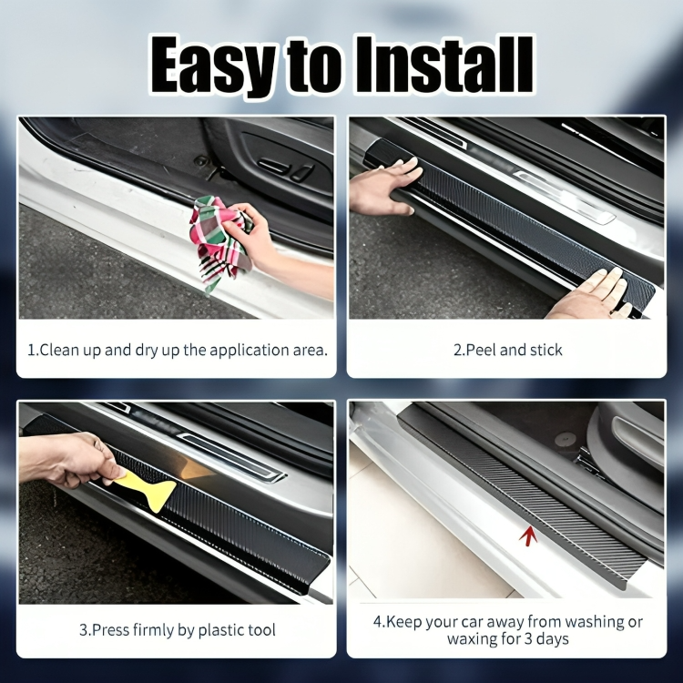 StepGuard™ Selbstklebender Türschwellen-Schutzstreifen | ByCheri
