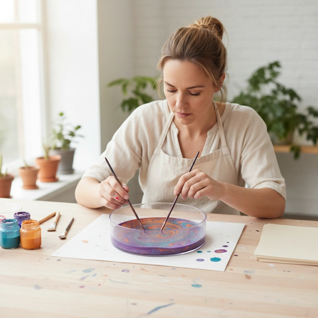 50% OFF TODAY | ColoraFlow™ - Marbling Paint Kit