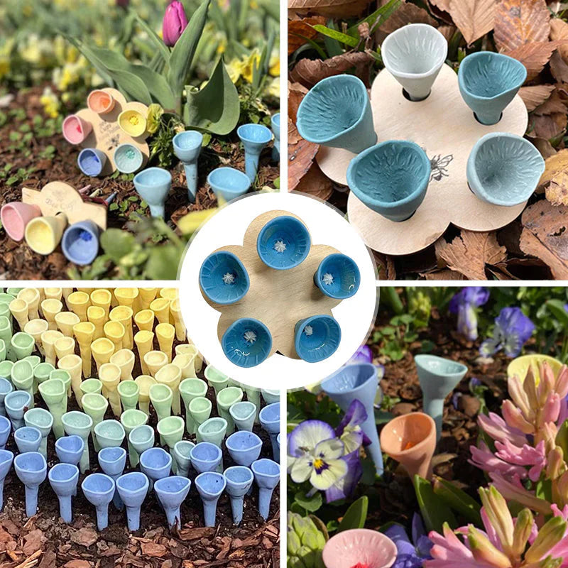 50% OFF TODAY | BeeQuench™ - Set of 5 Bee Insect Drinking Cups