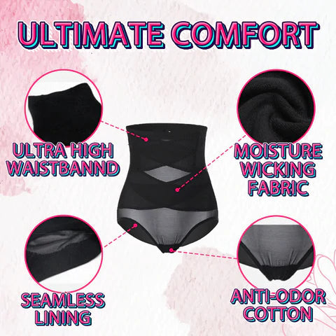 1+1 FREE TODAY | CrossCompress - High-waisted body shaper