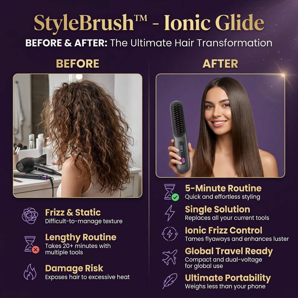 50% OFF TODAY | StyleBrush™ - Ionic Glide