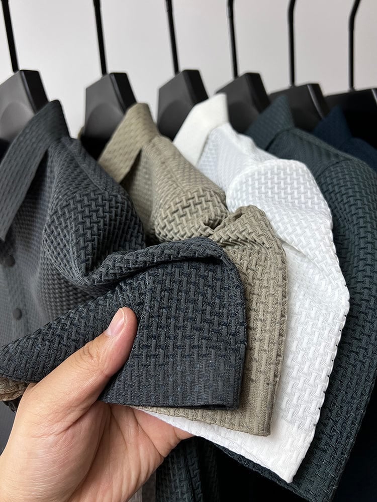 50% OFF TODAY | Orion™ - Premium Ice Silk Polo Shirt for Men