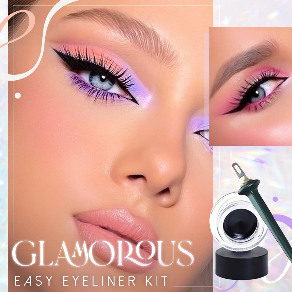 70% OFF TODAY | GlamEye™ - Silicone Eyeliner Kit