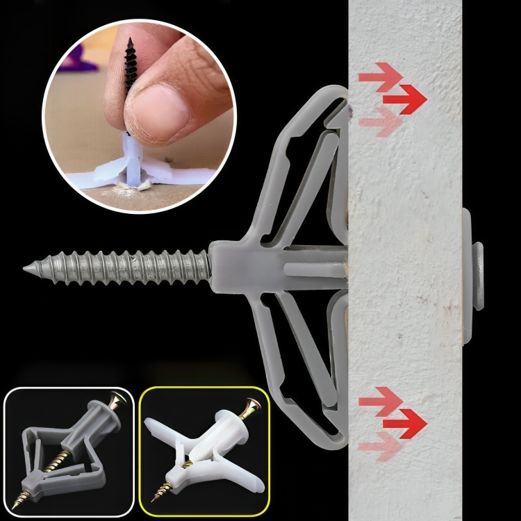 50% OFF TODAY | SecureScrew™ | Airplane/Butterfly Expansion Anchors & Countersunk Screws