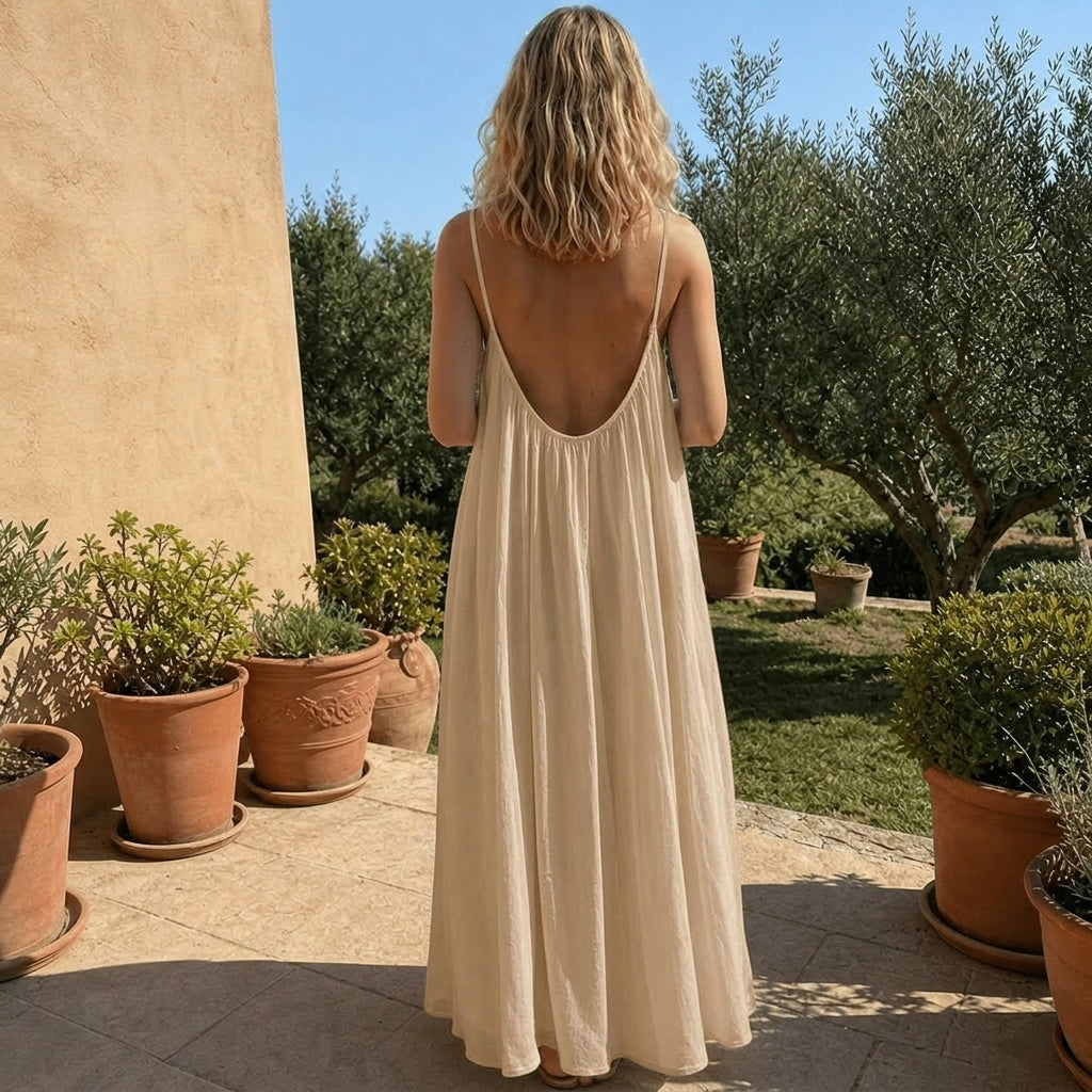 50% OFF TODAY | Vivian™ - The backless maxi that never clings!