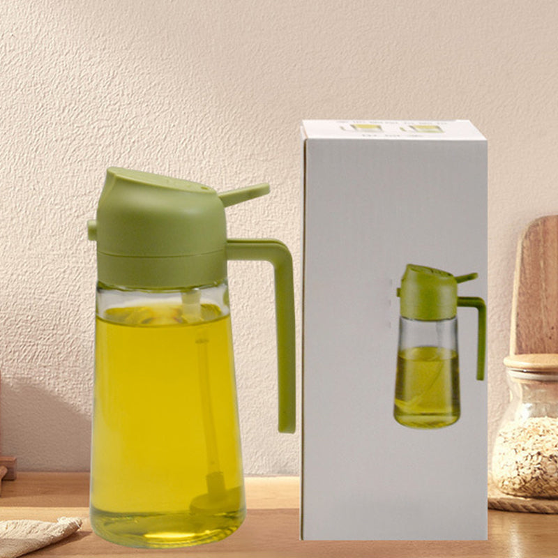 50% OFF TODAY | Splash&Drizzle™ - 2 in 1 Oil Spray Bottle and Glass Dispenser