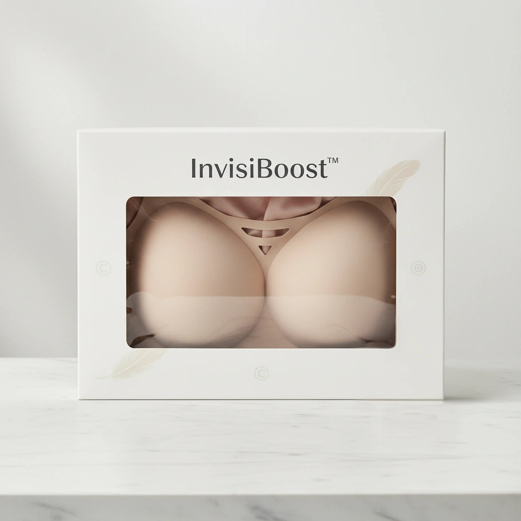 50% OFF TODAY | InvisiBoost™ - Silicone-Insert Seamless Bra