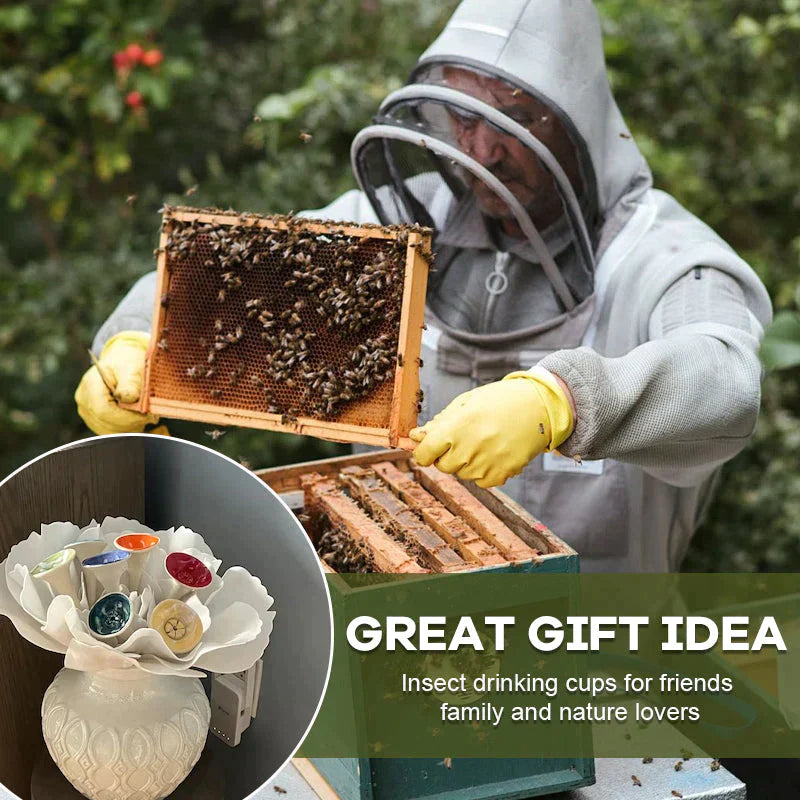 50% OFF TODAY | BeeQuench™ - Set of 5 Bee Insect Drinking Cups