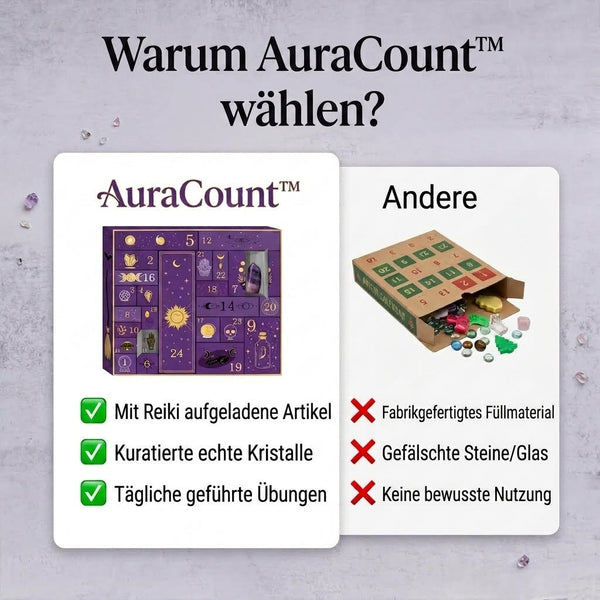 1+1 FREE TODAY | AuraCount™ - Crystal Countdown Box