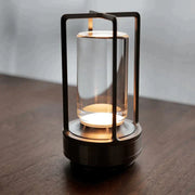 Sleek Crystal Table Lamp